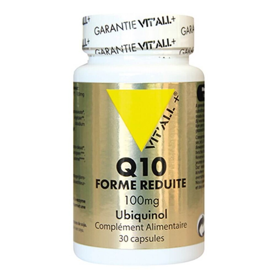 Buy Vit'All+ Forme Reduite Q10 100mg 30 Capsules Vit'All+ Forme Reduite Q10 100mg 30 Capsules