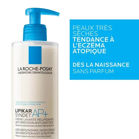 La Roche-Posay Lipikar Reinigingscrème Relipiderende Atopische Huid 400ml