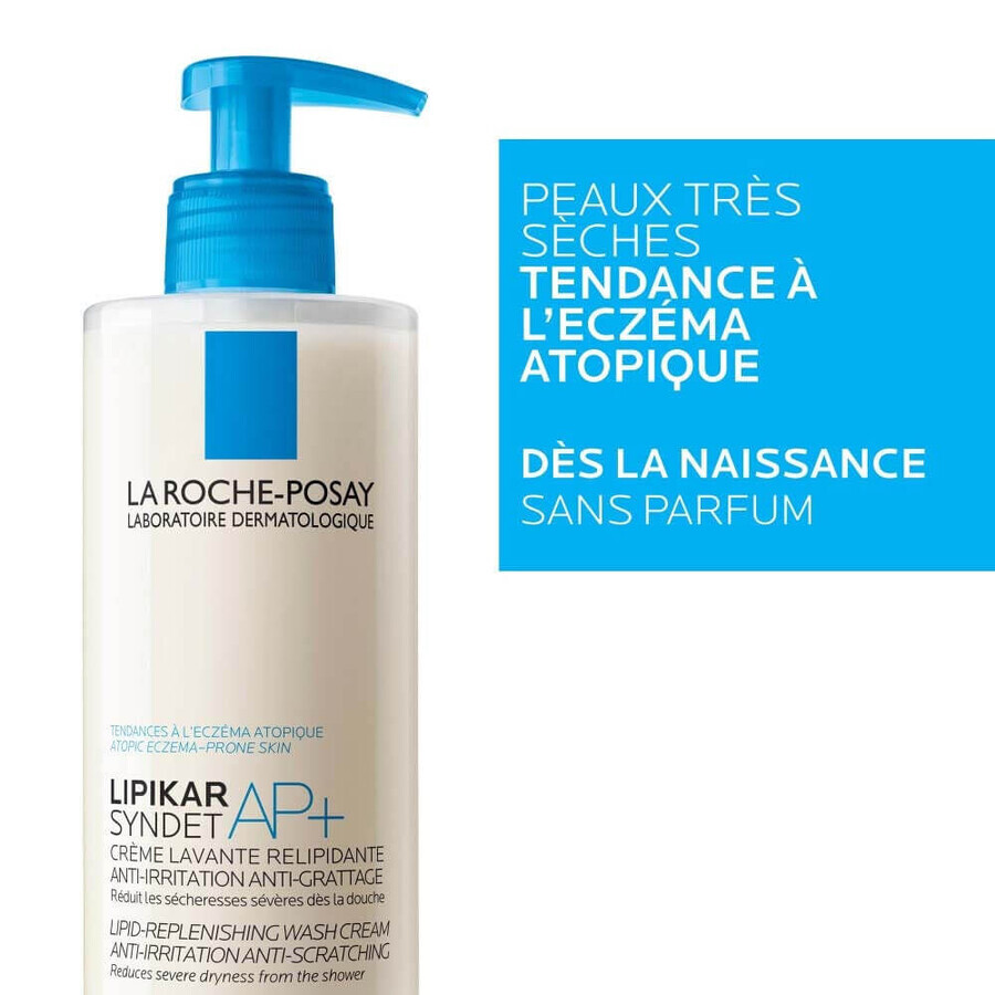 La Roche-Posay Lipikar Cremă de curățare care ameliorează pielea atopică 400ml La Roche-Posay Lipikar Cremă de curățare care ameliorează pielea atopică 400ml