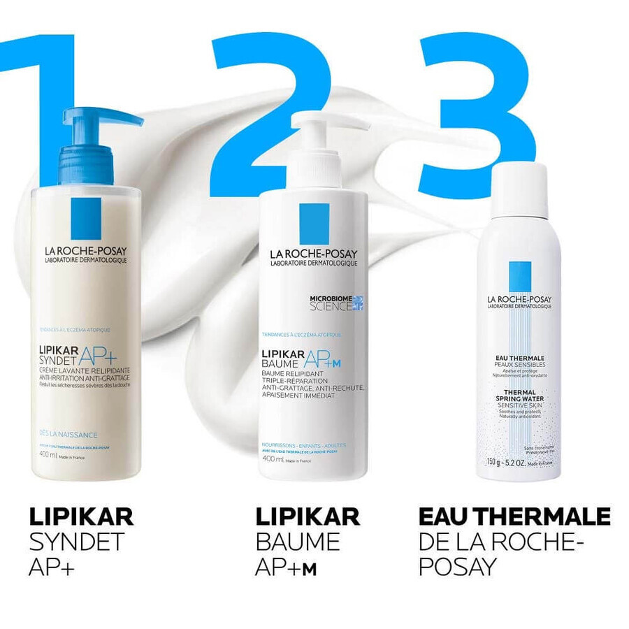 La Roche-Posay Lipikar Cremă de curățare care ameliorează pielea atopică 400ml La Roche-Posay Lipikar Cremă de curățare care ameliorează pielea atopică 400ml