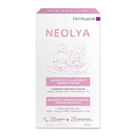 Bailleul Femilyane Bailleul Femilyane Neolya zwangerschap en borstvoeding moeder en foetus 28 tabletten + 28 parels