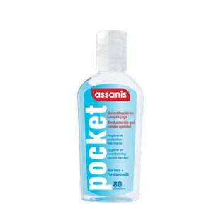 Assanis Pocket Hydroalkoholisches Gel ohne Spülung 100ml