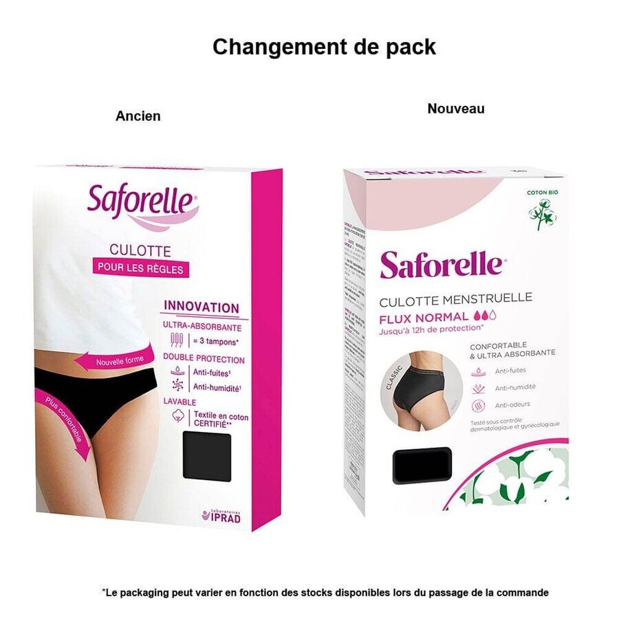 Saforelle Menstruationshöschen Ultra Absorbent Normal Flow Saforelle Menstruationshöschen Ultra Absorbent Normal Flow