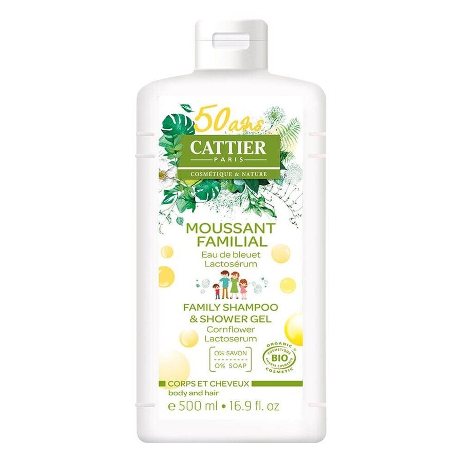 Buy Cattier Shower Gel Moussant Familial Corps Et Cheveux Bio 500ml Cattier Shower Gel Moussant Familial Corps Et Cheveux Bio 500ml