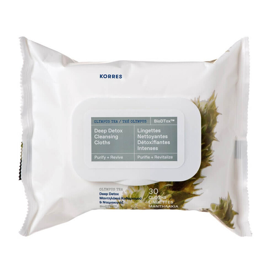 Comprar Korres Toallitas Desmaquillantes Biodegradables Tea Olympus 30ml Korres Toallitas Desmaquillantes Biodegradables Tea Olympus 30ml