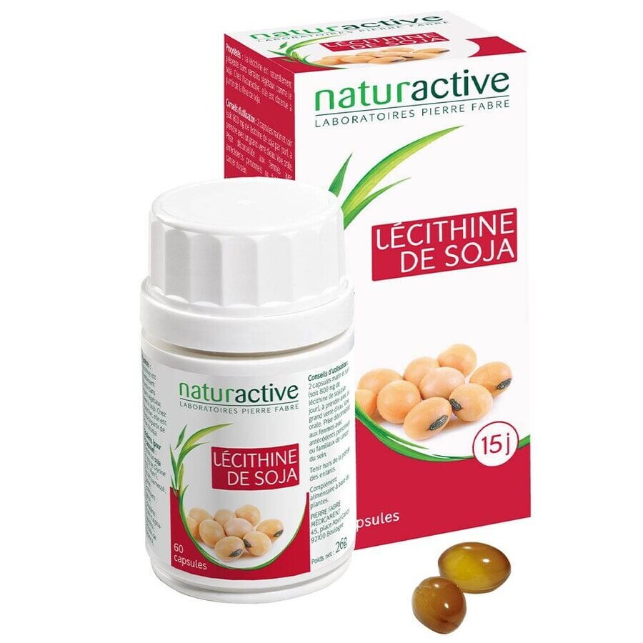 Naturactive Sojalecithin 60 Kapseln
