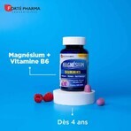 Forté Pharma Magnesium Goût Framboise Sans sucres 45 Gummies Forté Pharma Magnesium Goût Framboise Sans sucres 45 Gummies