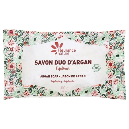 Fleurance Nature Exfoliërende Zeep Duo Argan Bio 100g