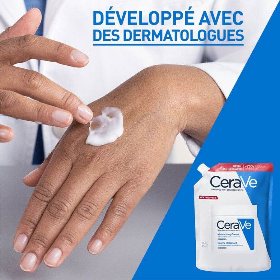 Cerave Body Navulling eco hydraterende balsem voor droge en zeer droge huid 454g