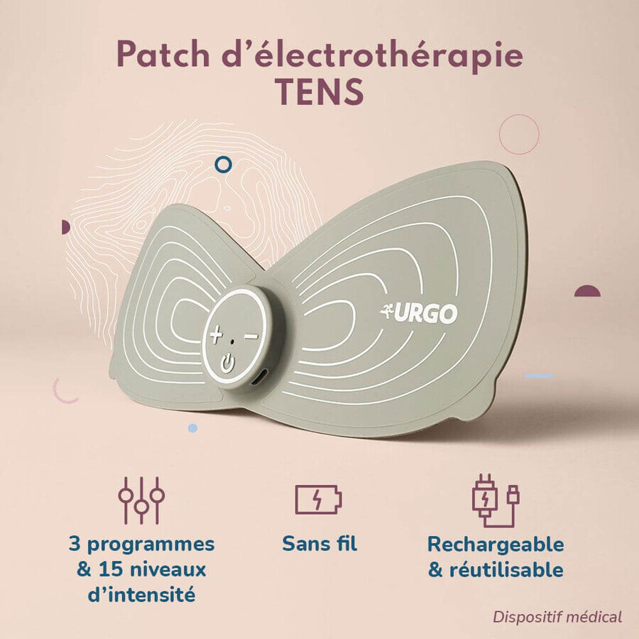 Urgo Urgogyn Patch Electrothérapie Règles Douloureuses Rechargeable