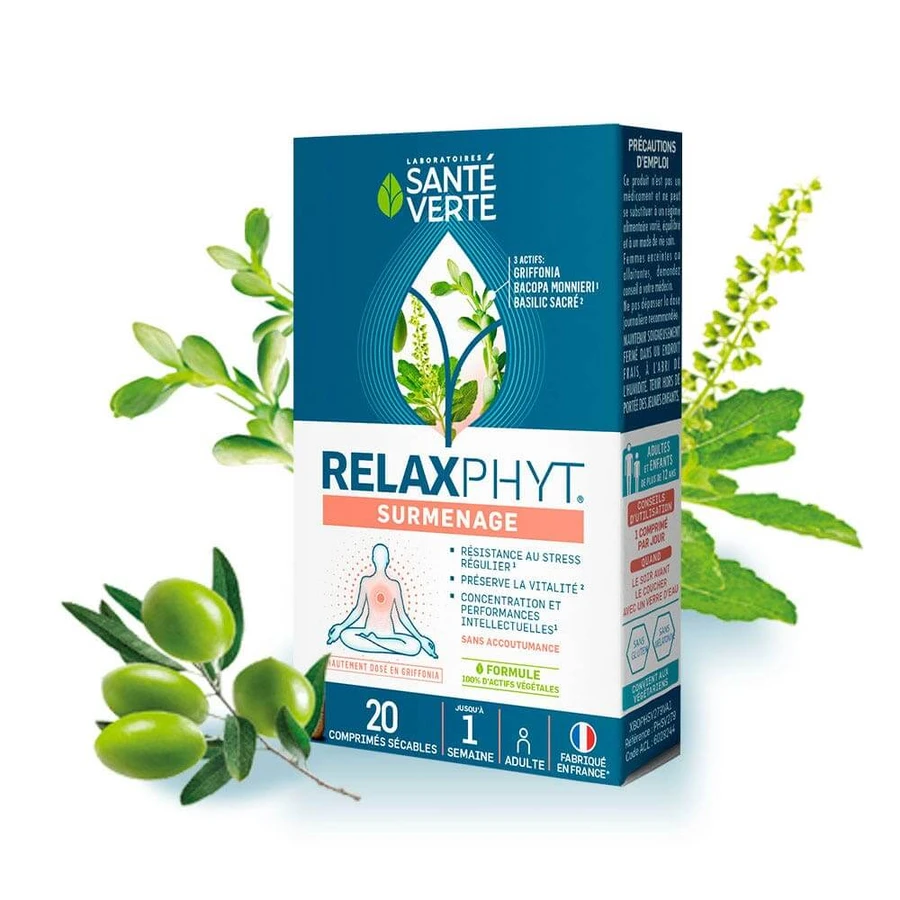 Sante Verte RelaxPhyt Burnout, 20 Tabletten