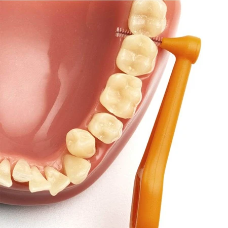 TePe Cepillos interdentales con mango de 0,45 mm x6