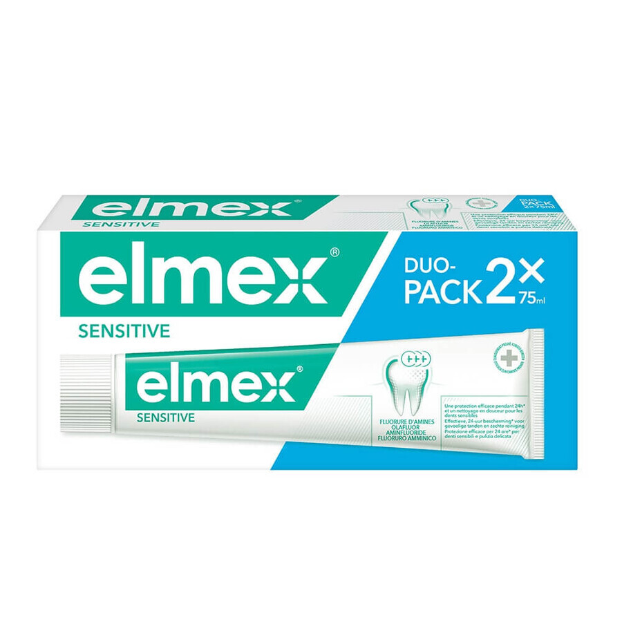 Elmex Sensitive Toothpaste for Sensitive Teeth 2x75ml