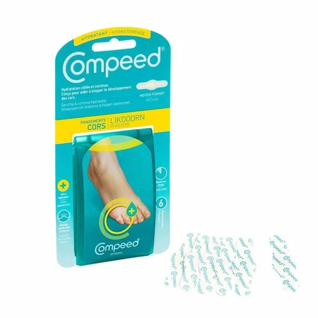 Compeed Medium feuchtigkeitsspendende Mais-Dressings X6