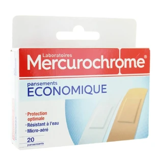 Mercurocromo Apósitos económicos X20