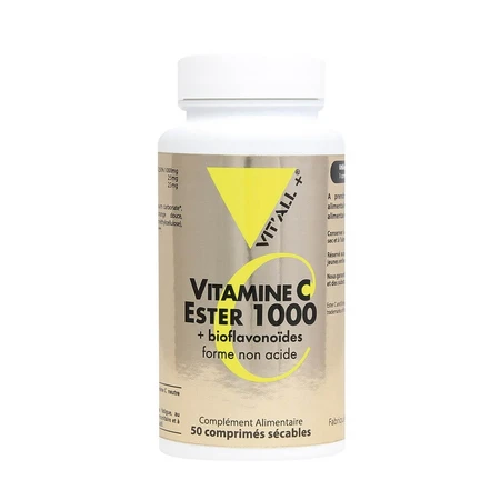 Vit'All+ Ester of Vitamins C 1000 50 divisible tablets