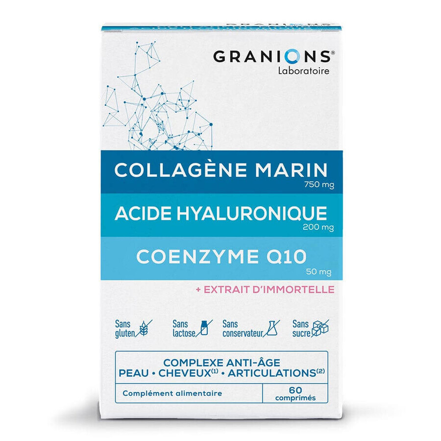 Granions Complexe Collagène Aux 3 Actifs 60 Comprimés