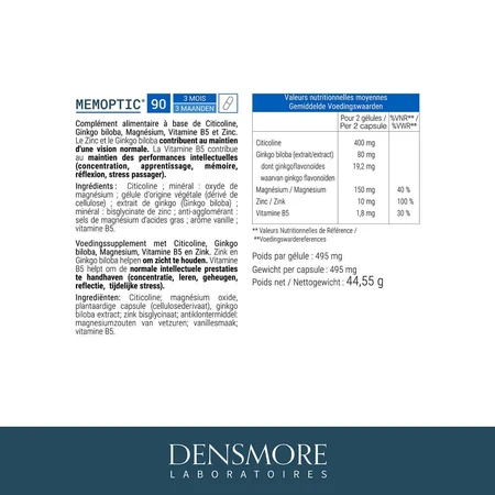 Densmore Memotic Vision 90 capsules