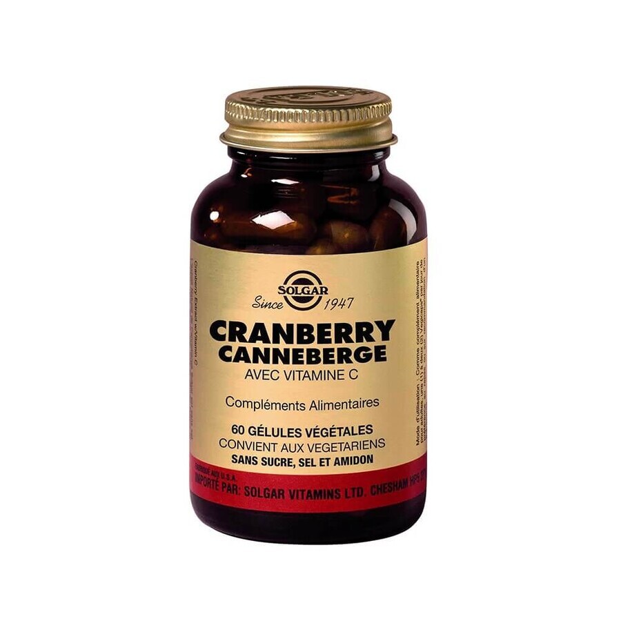 Solgar Cranberry 60 Gelule Vegetale