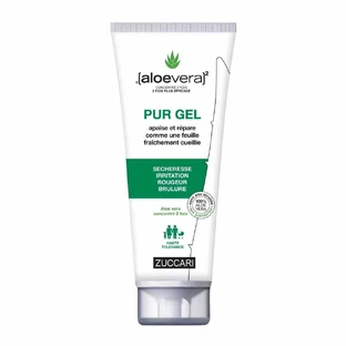 Naturancia [aloevera]2 Zuccari Pur Gel d'Aloe Vera non pasteurisé sans eau ajoutée 2x concentré 200ml