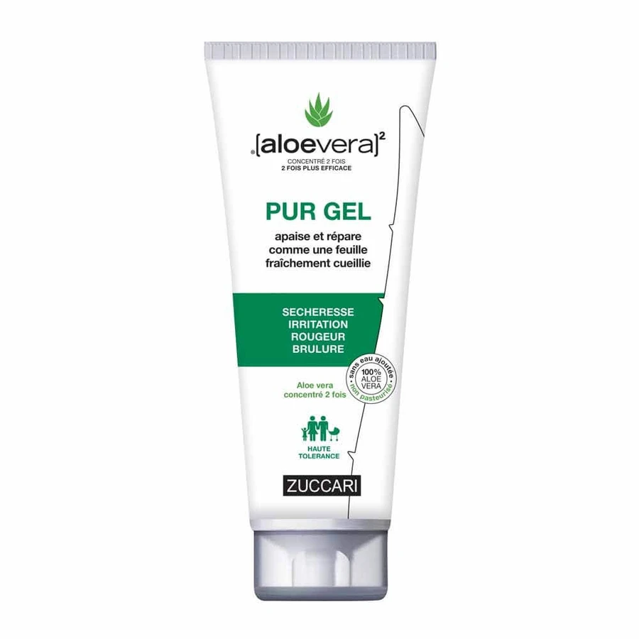 Naturancia [aloevera]2 Zuccari Pur Gel d'Aloe Vera non pasteurisé sans eau ajoutée 2x concentré 200ml