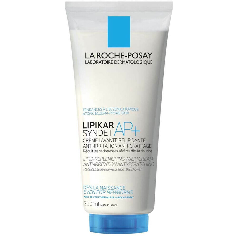 Cumpără La Roche-Posay Lipikar Relipidating Cleansing Cream Syndet AP+ Atopic Skin 200ml La Roche-Posay Lipikar Relipidating Cleansing Cream Syndet AP+ Atopic Skin 200ml