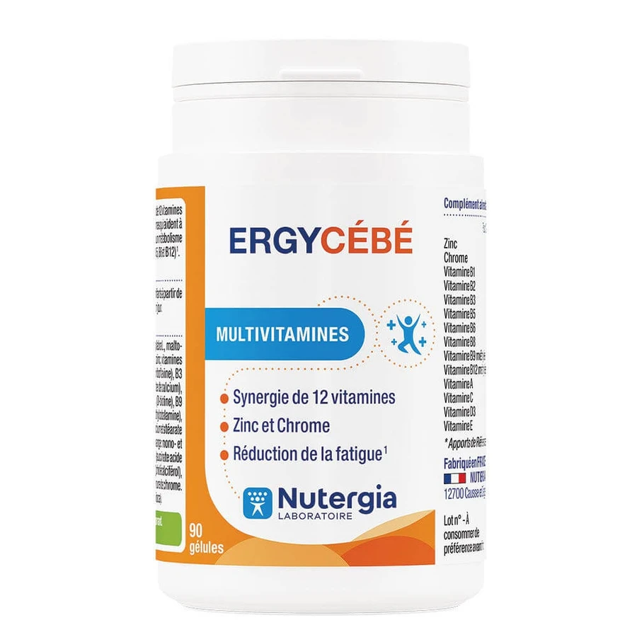 Nutergia Ergycebe Multivitamines 90 Gélules