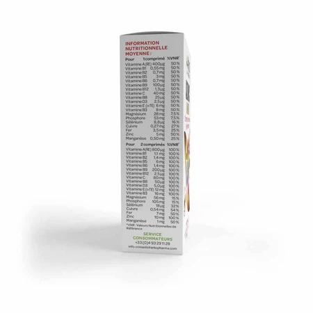 Arkopharma Azinc Junior Goût Cola Vitamines C & E, Zinc 30 comprimés