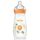 Luc Et Lea Ergosense Savannah Babyflasche aus Kunststoff ab 4 Monaten 330ml