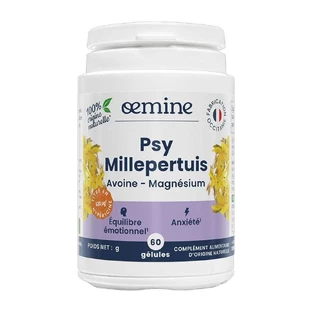 Oemine Psy Millepertuis Avoine - Magnésium 60 gélules