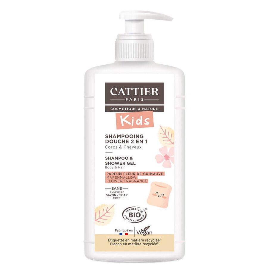 Acquista Cattier Gel doccia shampoo districante 2 in 1 profumo di fiore di altea 500ml Cattier Gel doccia shampoo districante 2 in 1 profumo di fiore di altea 500ml