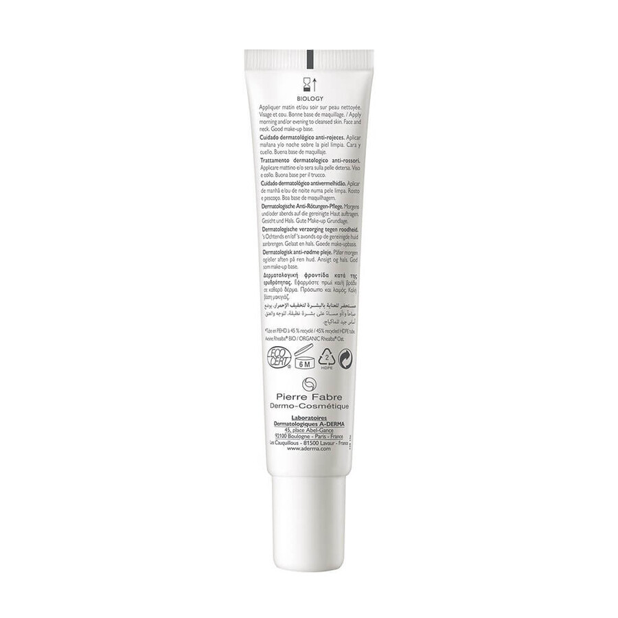 A-Derma Biology Anti-redness dermatological treatment 40 ml