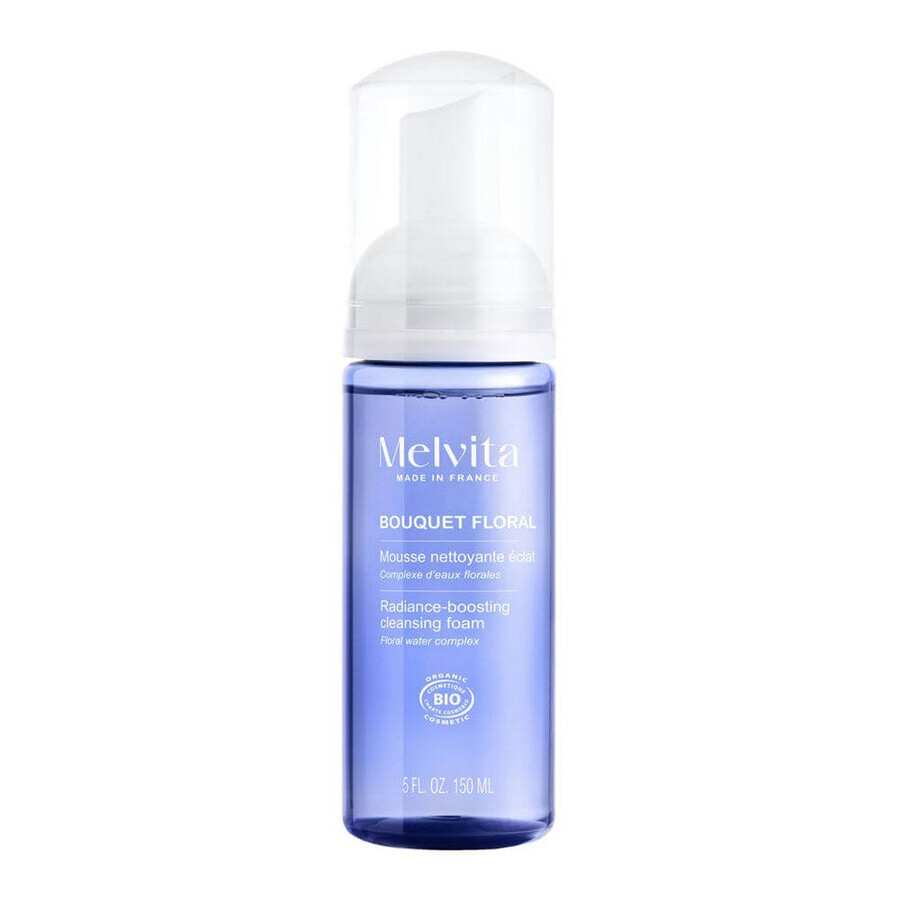 Melvita Floral Bouquet Mousse Nettoyante Eclat 150ml