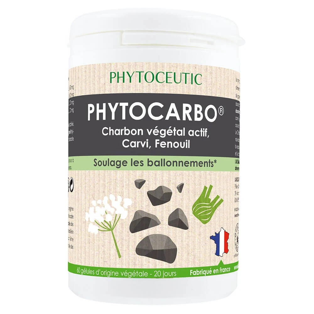 Phytoceutic Phytocarbo 60 Gelules