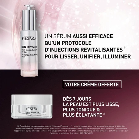 Filorga NCEF-Revitalize Coffret Sérum + Crème Aanbiedingen 45ml