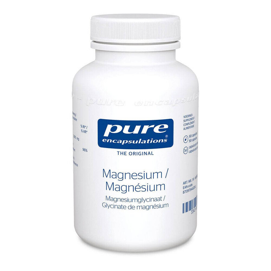 Pure Encapsulations Magnesio (glicinato de magnesio) 90 cápsulas