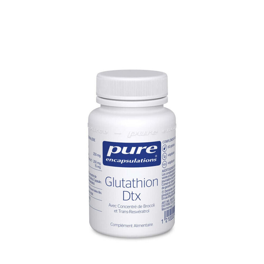 Pure Encapsulations Glutatión Dtx 60 cápsulas