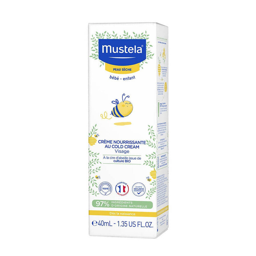 Mustela Crema nutriente alla cold cream Pelle secca 40ml Mustela Crema nutriente alla cold cream Pelle secca 40ml
