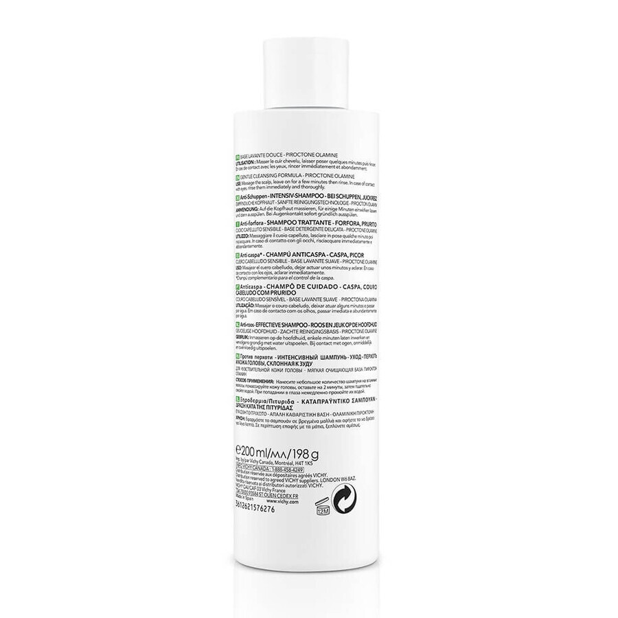 Vichy Dercos Anti-Schuppen Shampoo Empfindliche Kopfhaut 200ml Vichy Dercos Anti-Schuppen Shampoo Empfindliche Kopfhaut 200ml