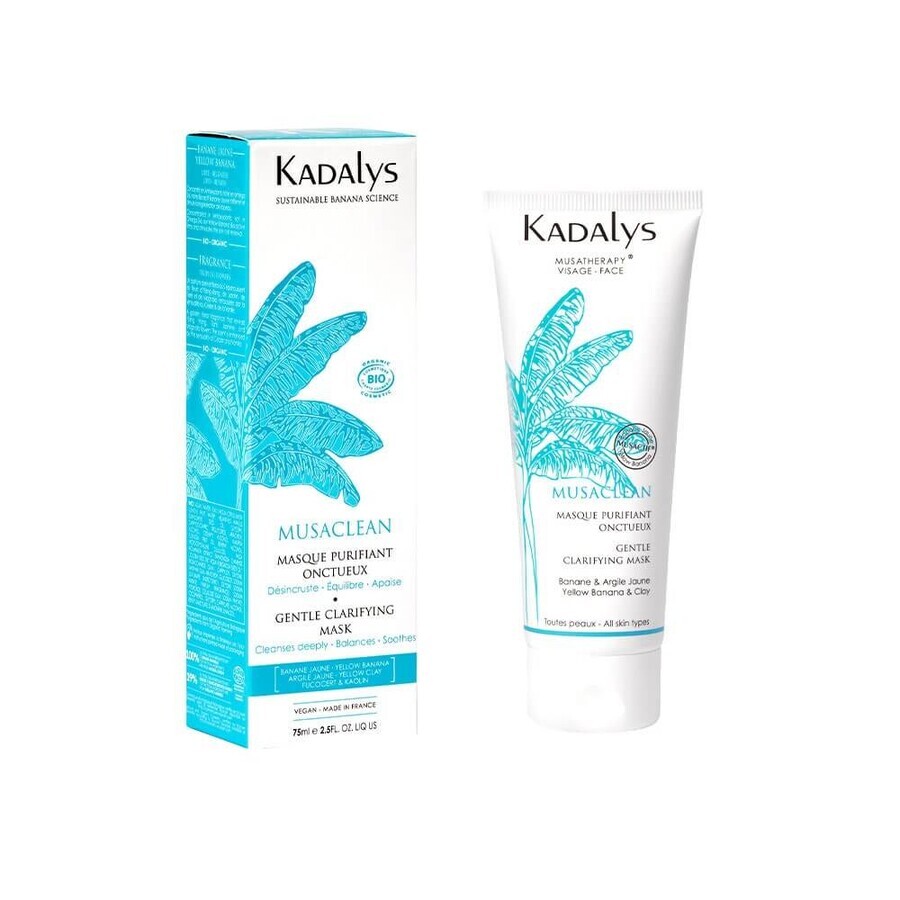 Kadalys Musaclean Entschlackungsmaske mit Banane und Bio-Ton 75ml
