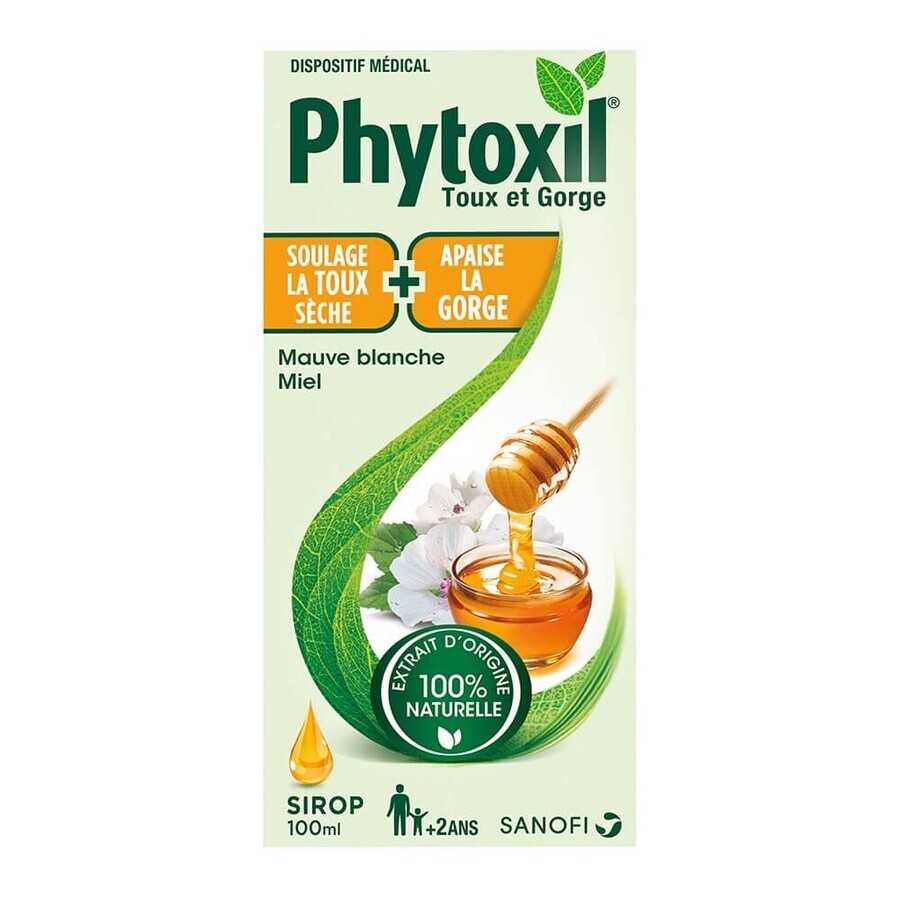 Phytoxil Sirop Toux 2en1 Toux Et Gorge 100ml