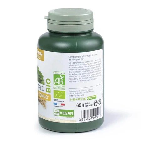 Nat&Form Bio Bockshornklee 200 Gele