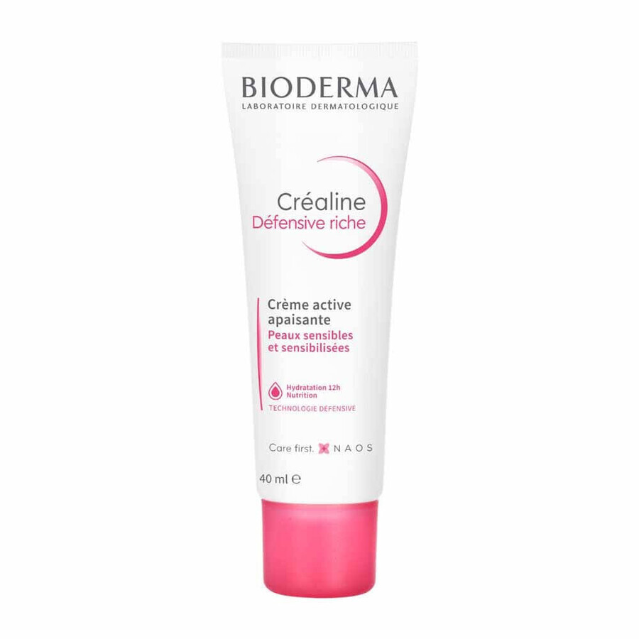 Acquista Bioderma Crealine Crema Attiva Lenitiva Difensiva Ricca Pelli Sensibili e Sensibilizzate 40ml Bioderma Crealine Crema Attiva Lenitiva Difensiva Ricca Pelli Sensibili e Sensibilizzate 40ml