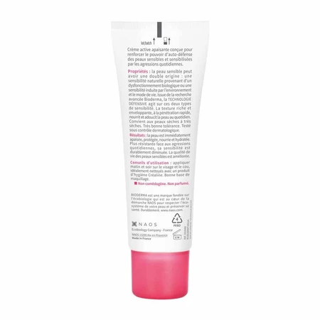 Bioderma Crealine Actief Kalmerende Beschermende Rijke Gevoelige en Gevoelige Huid 40ml