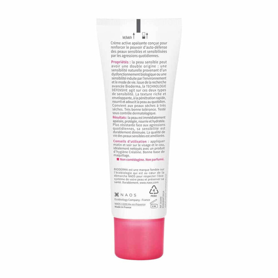 Bioderma Crealine Crema Attiva Lenitiva Difensiva Ricca Pelli Sensibili e Sensibilizzate 40ml Bioderma Crealine Crema Attiva Lenitiva Difensiva Ricca Pelli Sensibili e Sensibilizzate 40ml