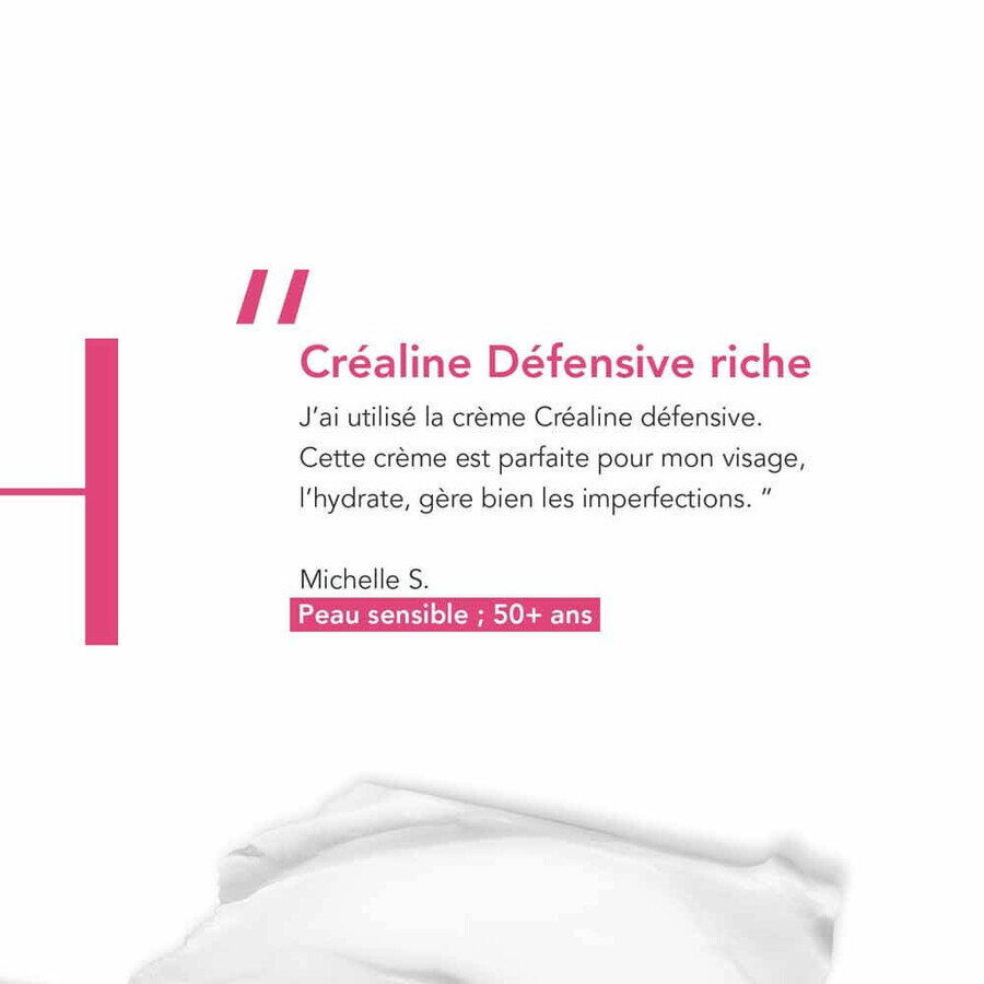 Bioderma Crealine Crema Attiva Lenitiva Difensiva Ricca Pelli Sensibili e Sensibilizzate 40ml