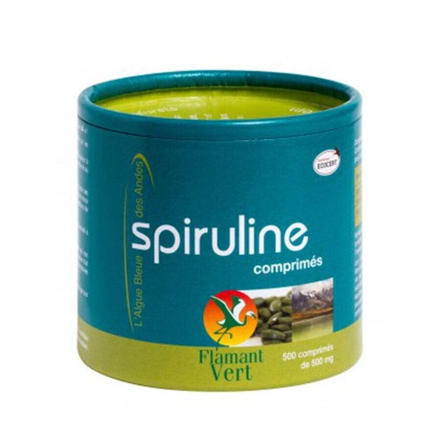 Flamant Vert Spirulina 500 Tabletten