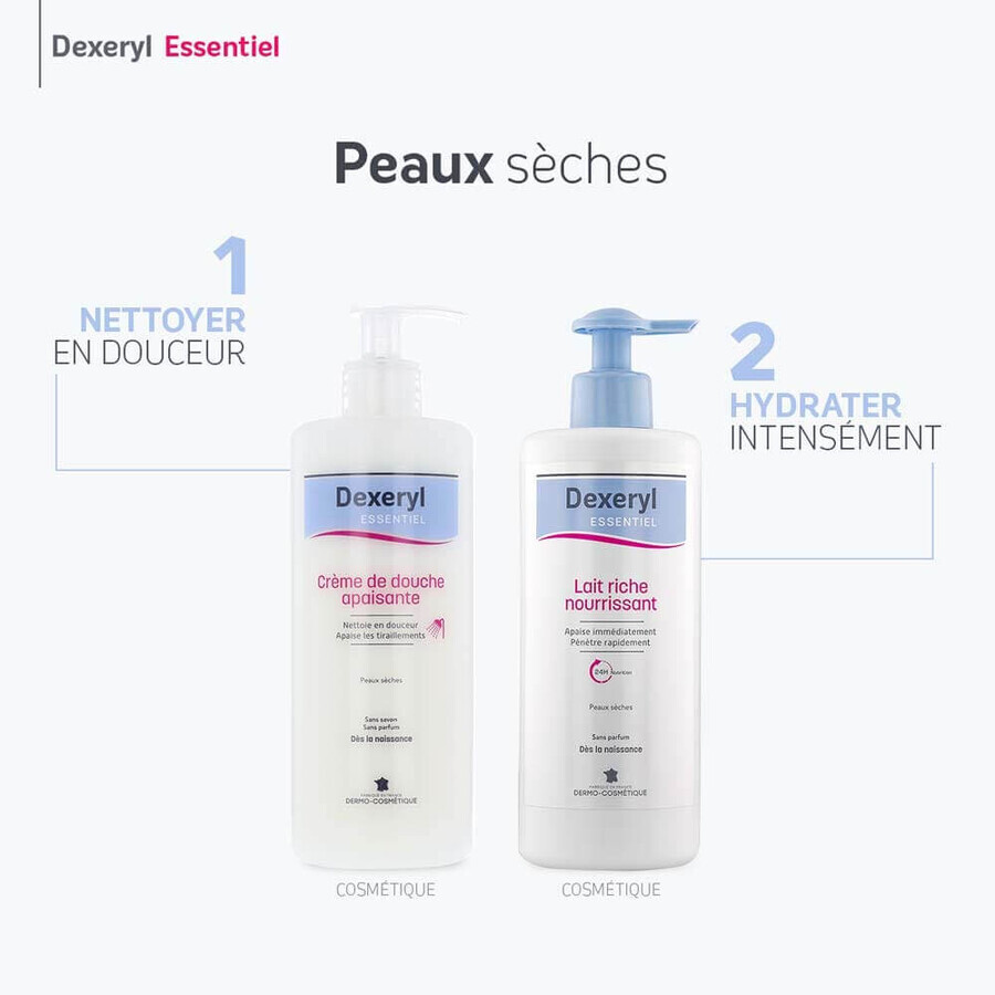 Dexeryl Crema Limpiadora Pieles secas o atópicas Essentiel 500ml Dexeryl Crema Limpiadora Pieles secas o atópicas Essentiel 500ml