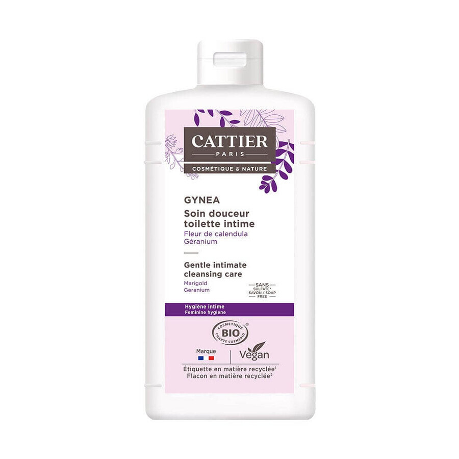 Buy Cattier Gynea Gentle intimate hygiene treatment Bio Marigold flowers and Geranium 200ml Cattier Gynea Gentle intimate hygiene treatment Bio Marigold flowers and Geranium 200ml