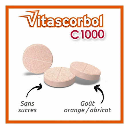 Vitascorbol Vitamine C1000 20 bruistabletten